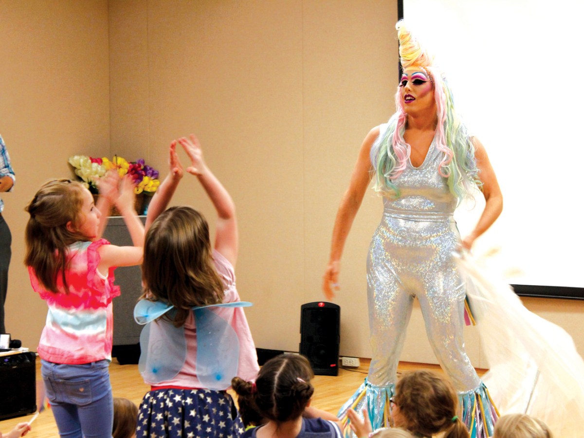 Drag Queen Kids Party brings wave of support to Olean&nbsp;library